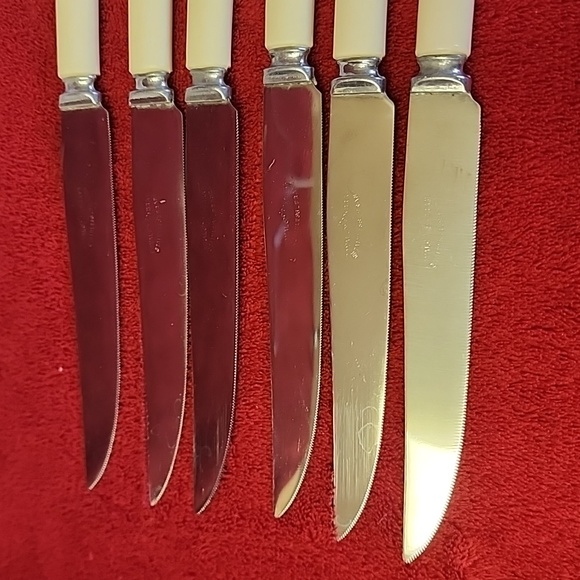 ☆Marseilles Set of 6 Steak Serrated Knives. Made in France.☆ - Picture 6 of 13